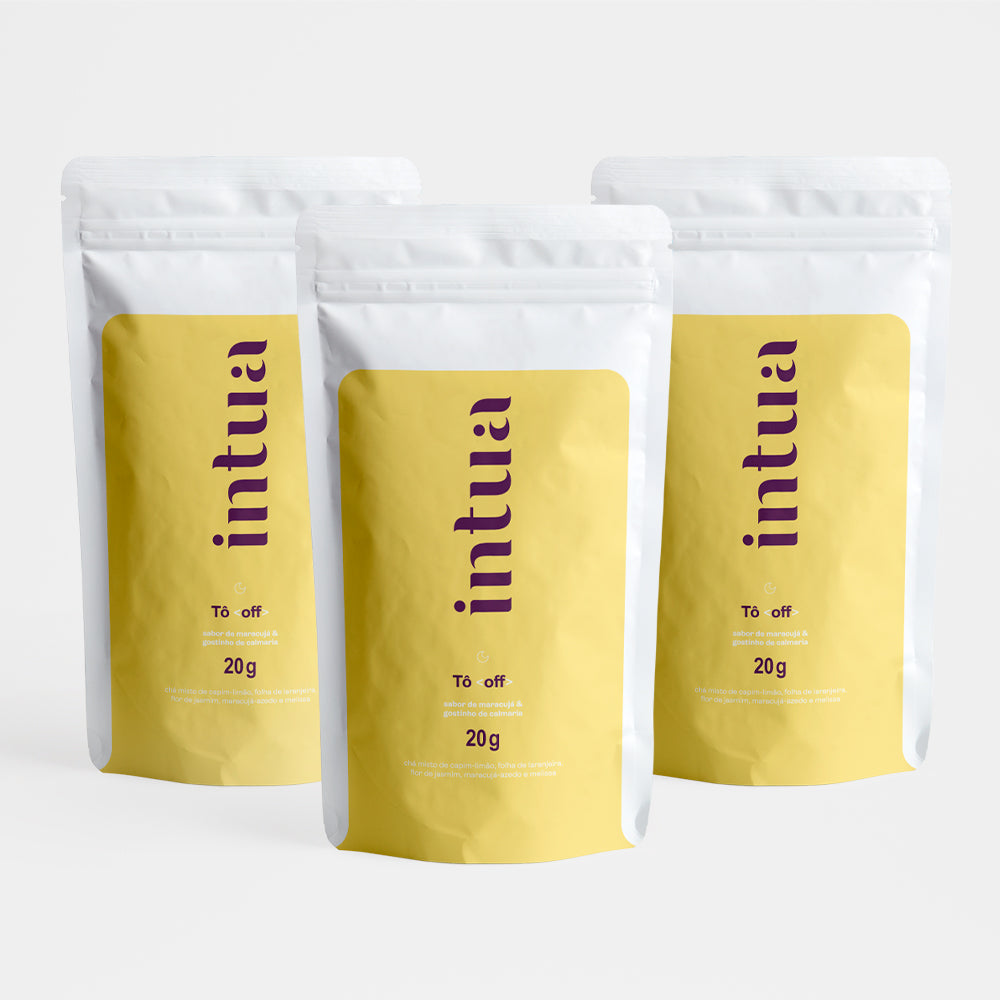 Trio Chás Tô Off Relaxante Pouch 20g